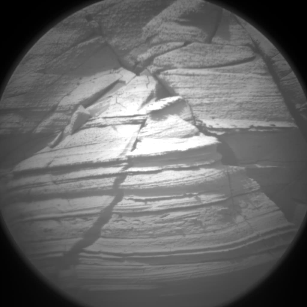 Mars image captured by CHEMCAM_RMI on Curiosity