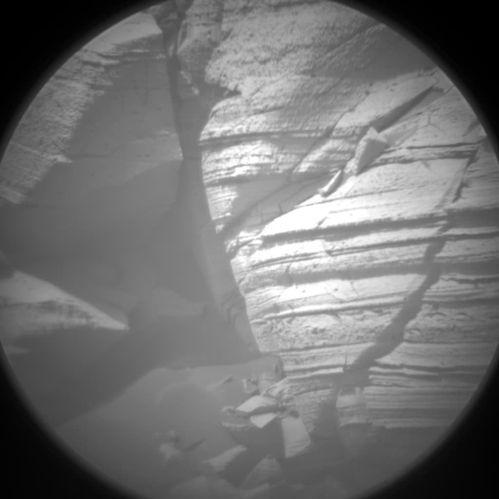 Mars image captured by CHEMCAM_RMI on Curiosity