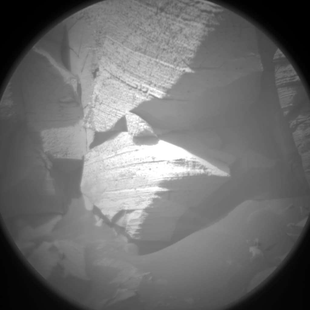 Mars image captured by CHEMCAM_RMI on Curiosity