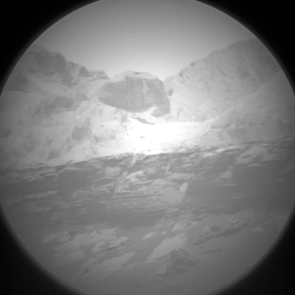 Mars image captured by CHEMCAM_RMI on Curiosity