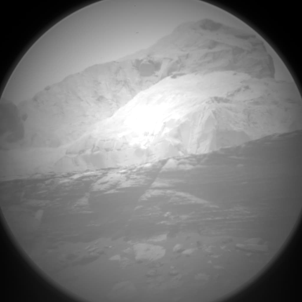 Mars image captured by CHEMCAM_RMI on Curiosity