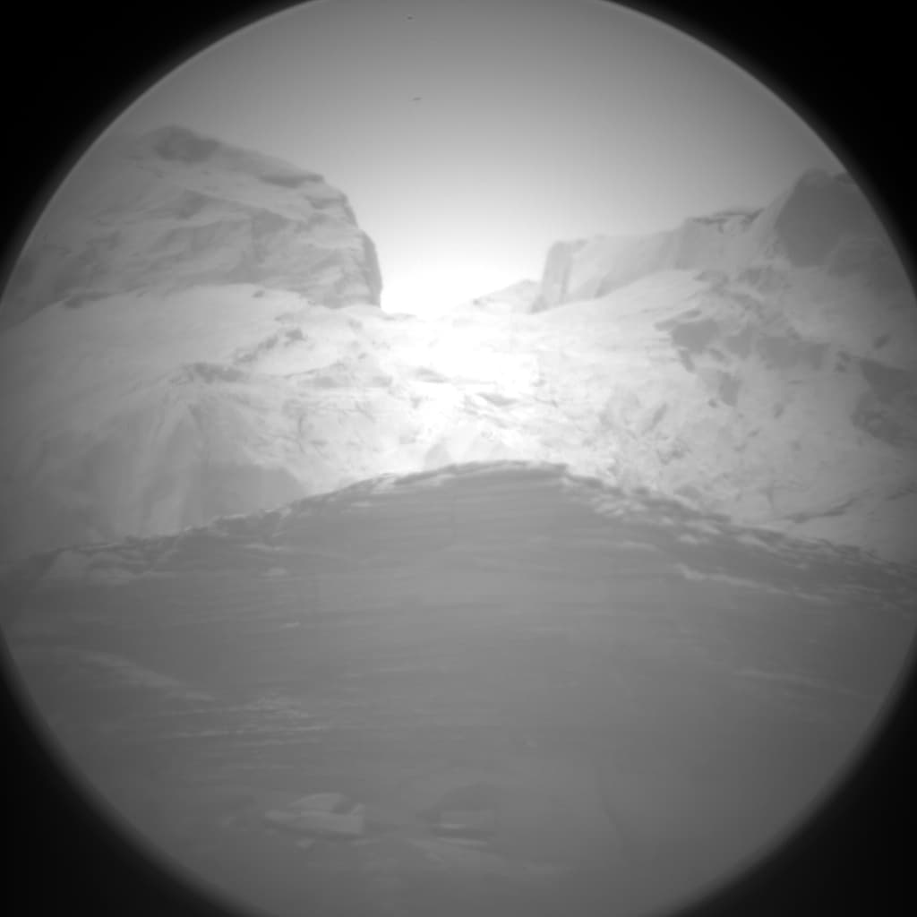 Mars image captured by CHEMCAM_RMI on Curiosity
