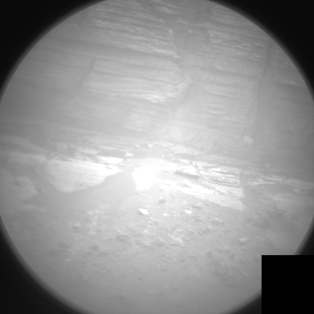 Mars image captured by CHEMCAM_RMI on Curiosity
