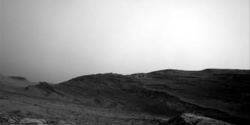 Mars image captured by NAV_RIGHT_B on Curiosity