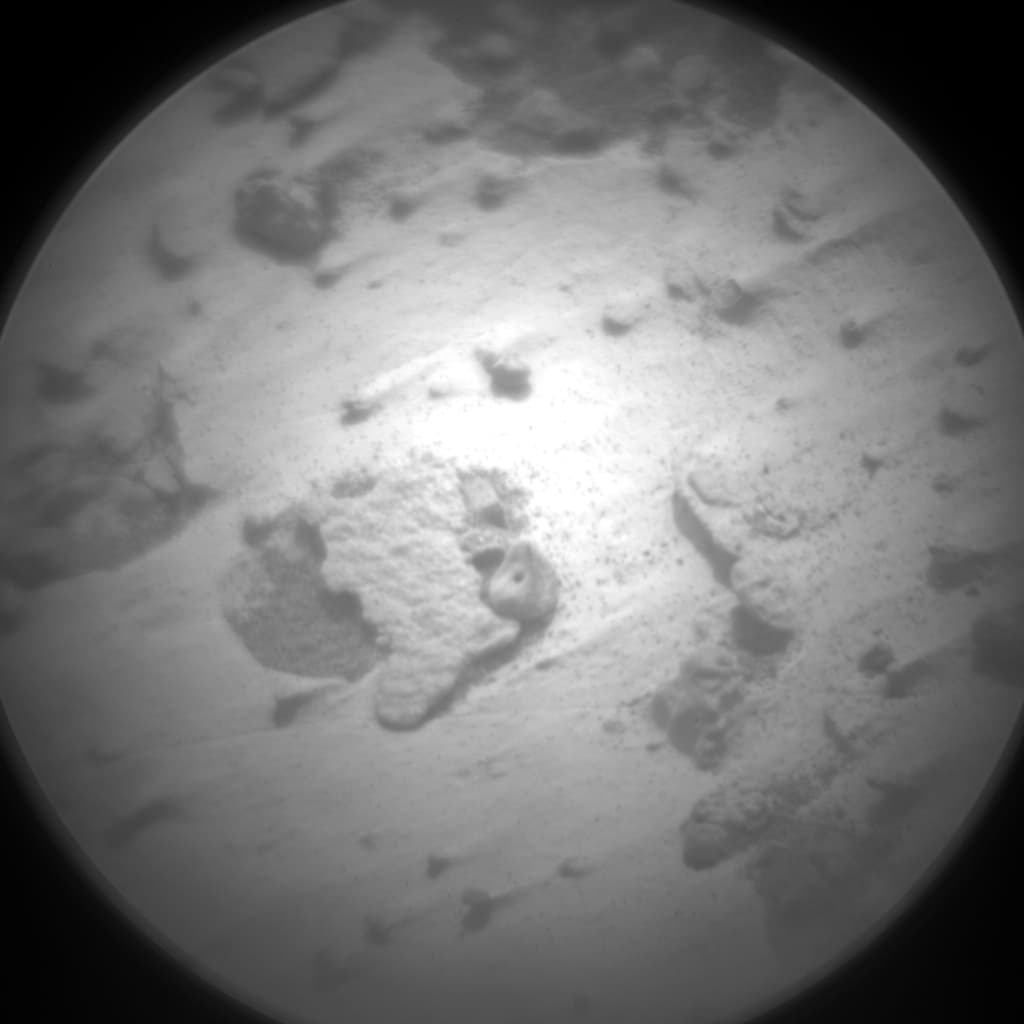 Mars image captured by CHEMCAM_RMI on Curiosity
