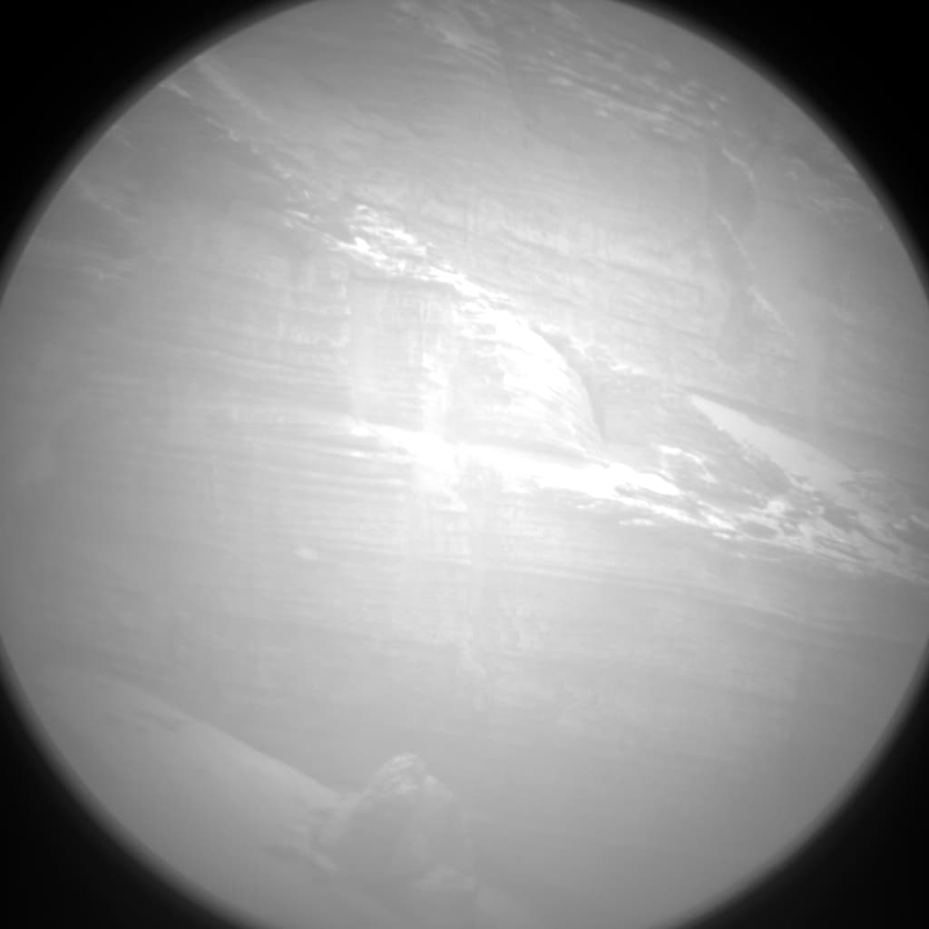 Mars image captured by CHEMCAM_RMI on Curiosity
