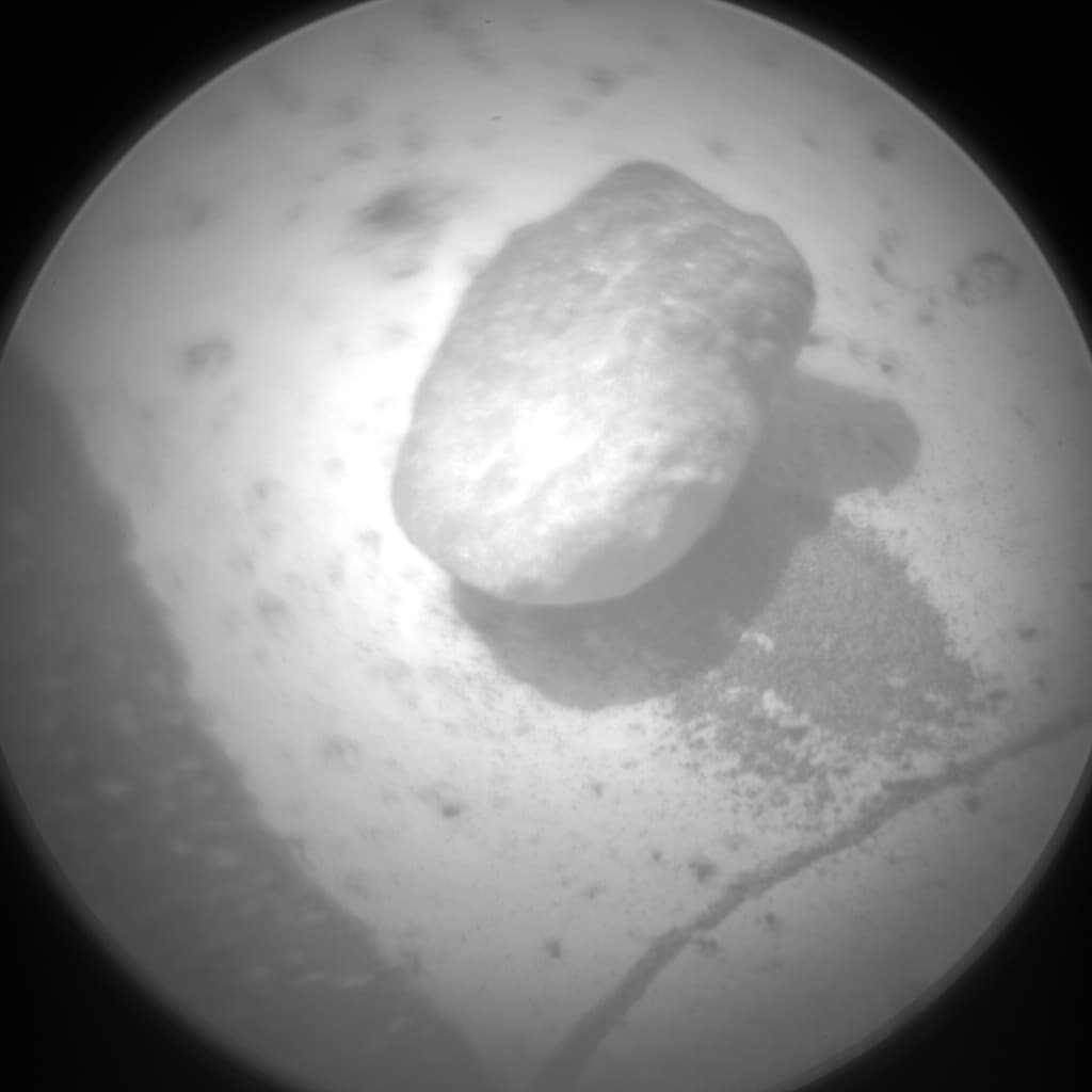 Mars image captured by CHEMCAM_RMI on Curiosity