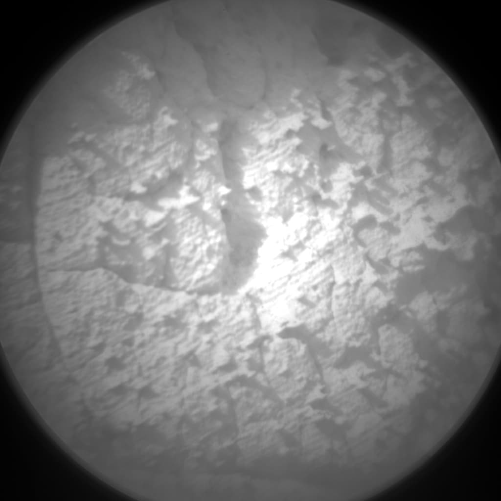 Mars image captured by CHEMCAM_RMI on Curiosity
