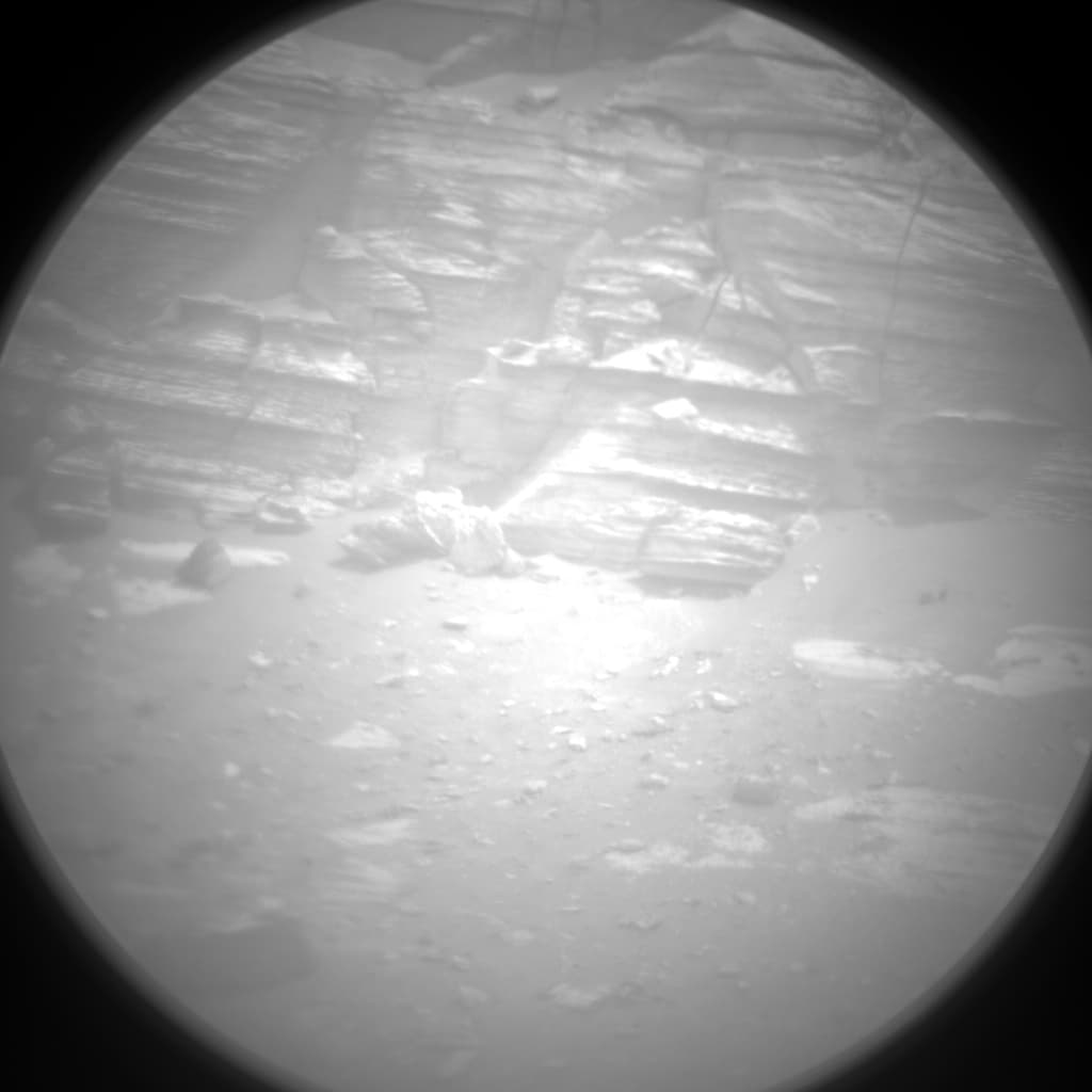 Mars image captured by CHEMCAM_RMI on Curiosity