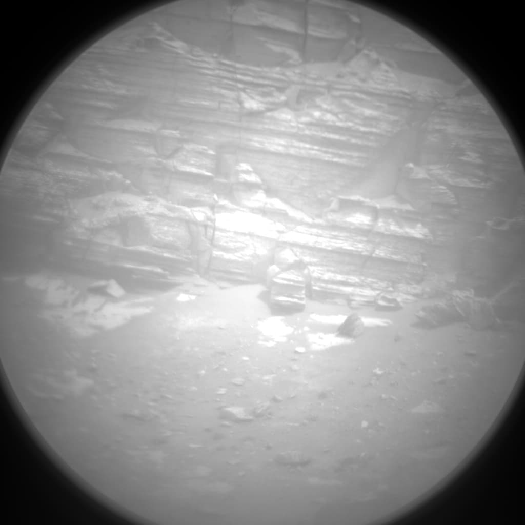 Mars image captured by CHEMCAM_RMI on Curiosity