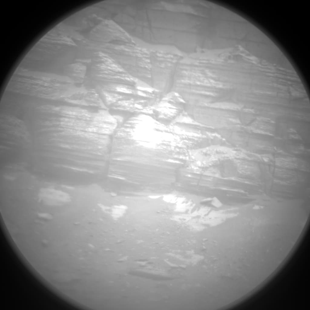Mars image captured by CHEMCAM_RMI on Curiosity
