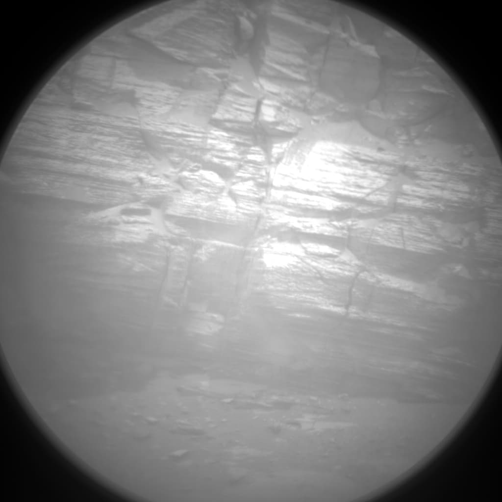 Mars image captured by CHEMCAM_RMI on Curiosity