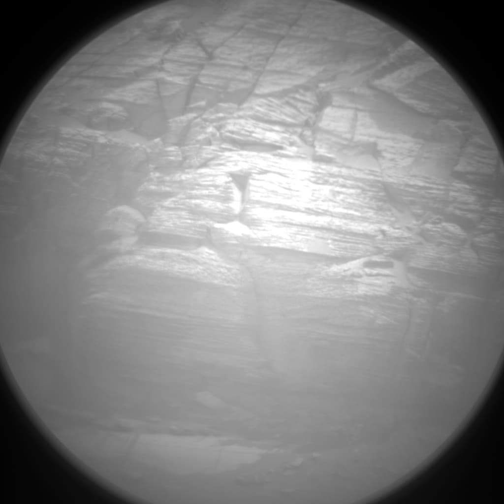 Mars image captured by CHEMCAM_RMI on Curiosity