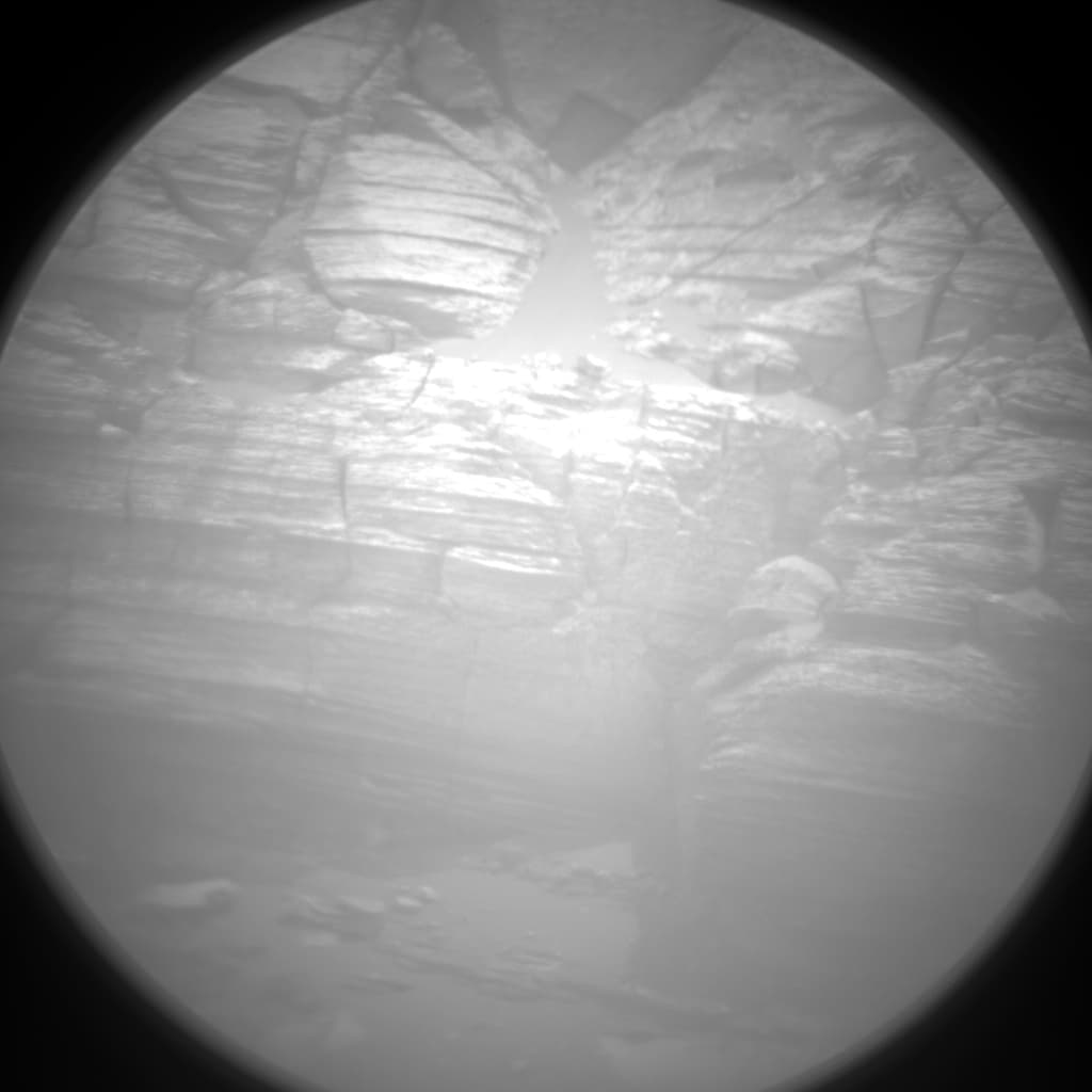 Mars image captured by CHEMCAM_RMI on Curiosity