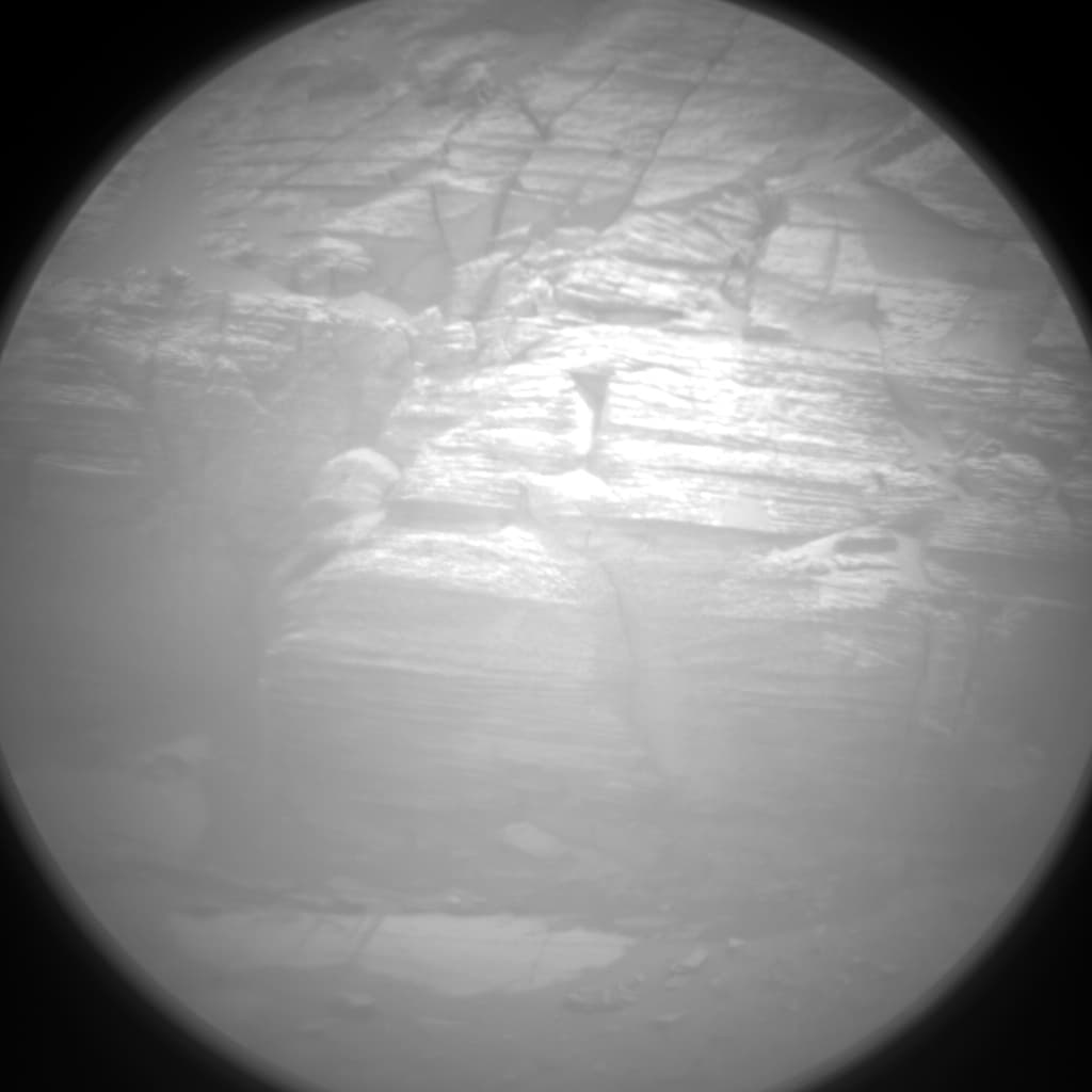 Mars image captured by CHEMCAM_RMI on Curiosity