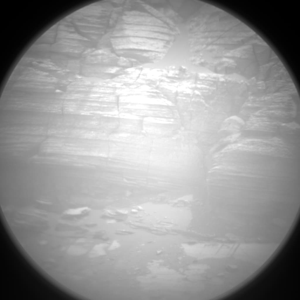 Mars image captured by CHEMCAM_RMI on Curiosity