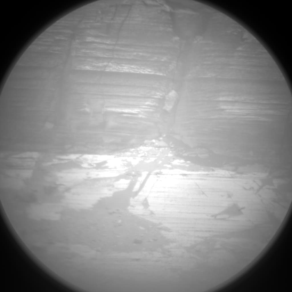 Mars image captured by CHEMCAM_RMI on Curiosity