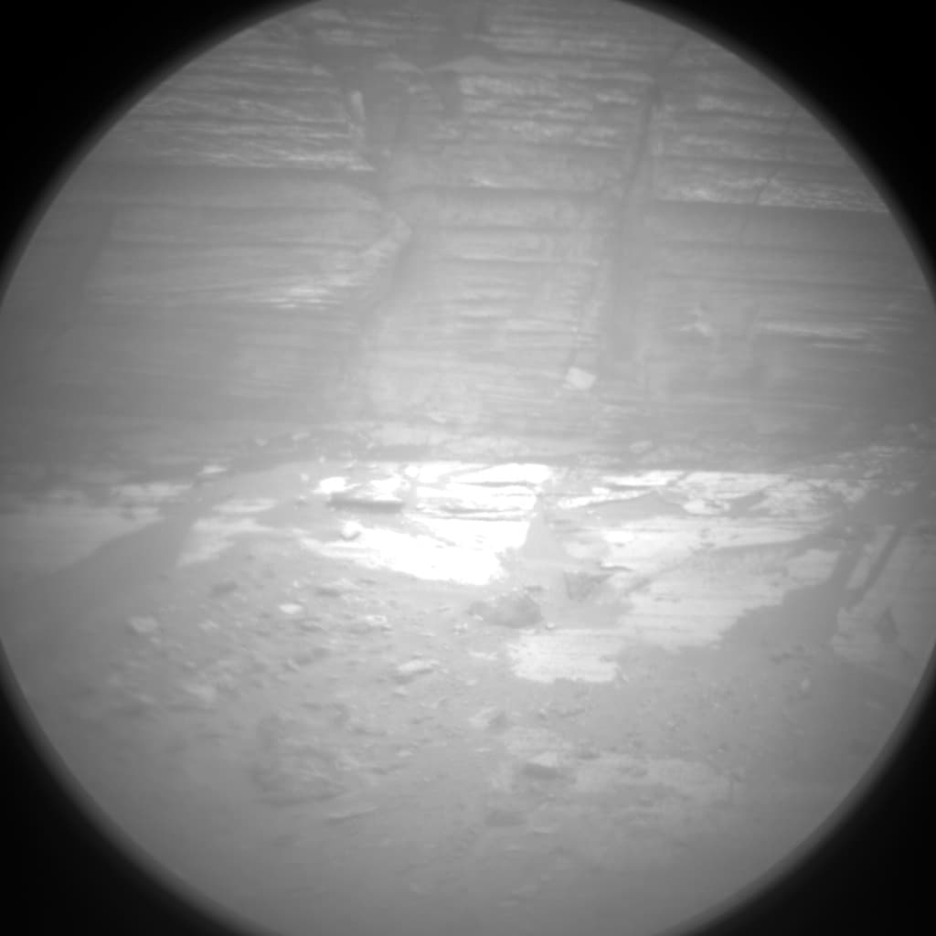 Mars image captured by CHEMCAM_RMI on Curiosity
