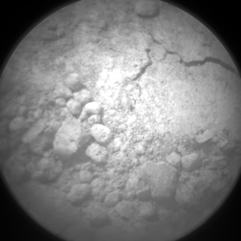 Mars image captured by CHEMCAM_RMI on Curiosity