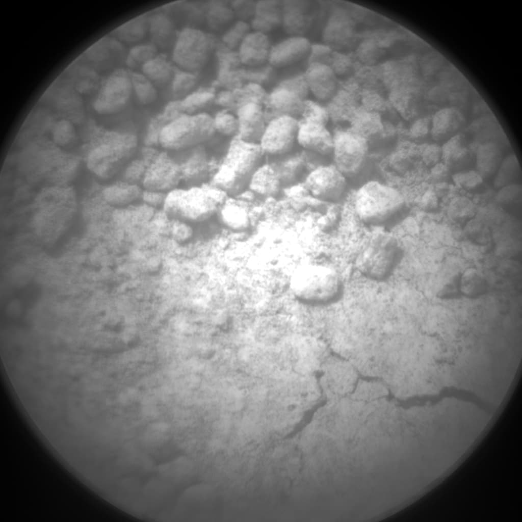 Mars image captured by CHEMCAM_RMI on Curiosity