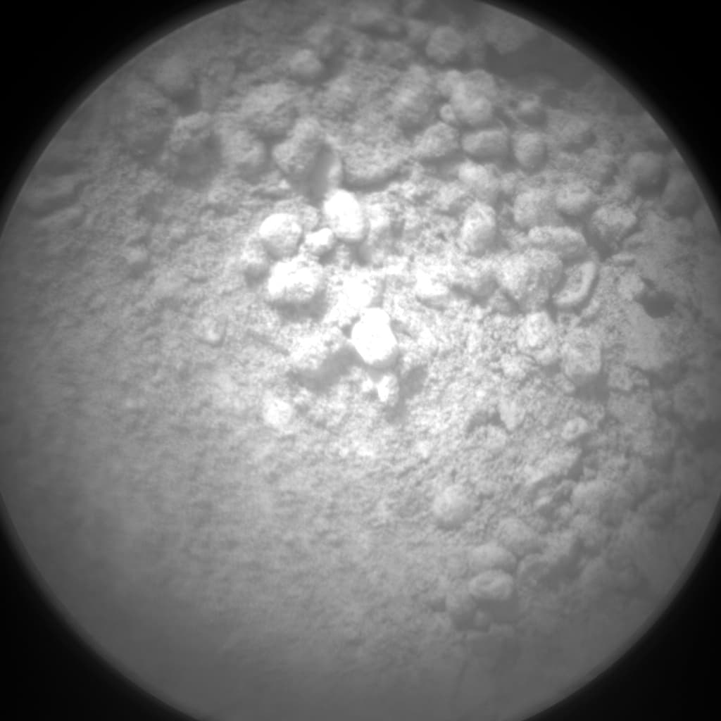 Mars image captured by CHEMCAM_RMI on Curiosity