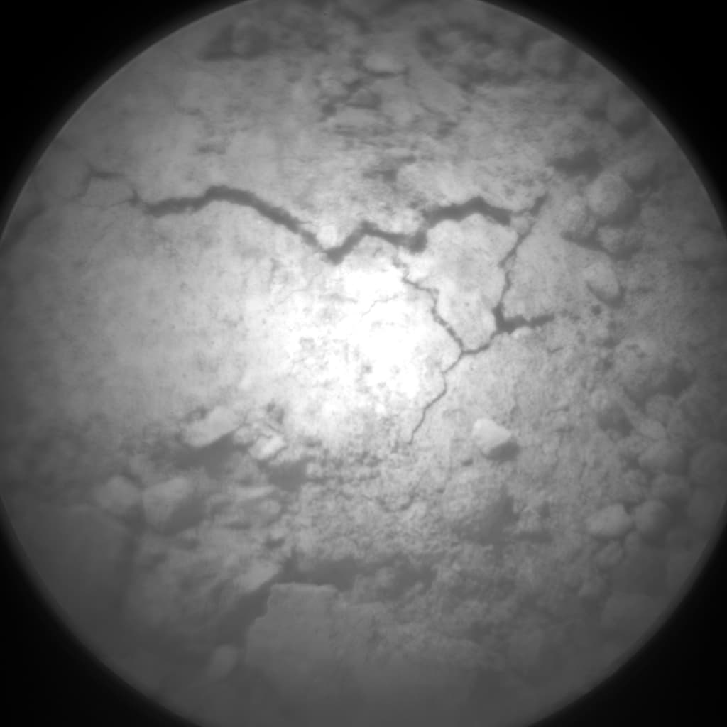 Mars image captured by CHEMCAM_RMI on Curiosity