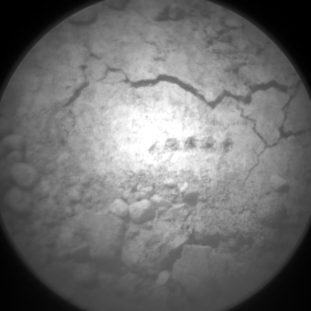 Mars image captured by CHEMCAM_RMI on Curiosity