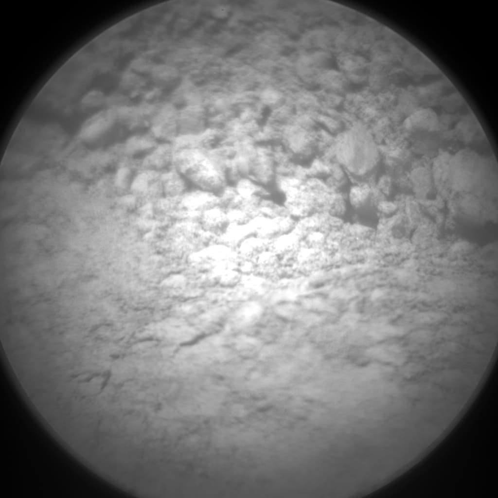 Mars image captured by CHEMCAM_RMI on Curiosity