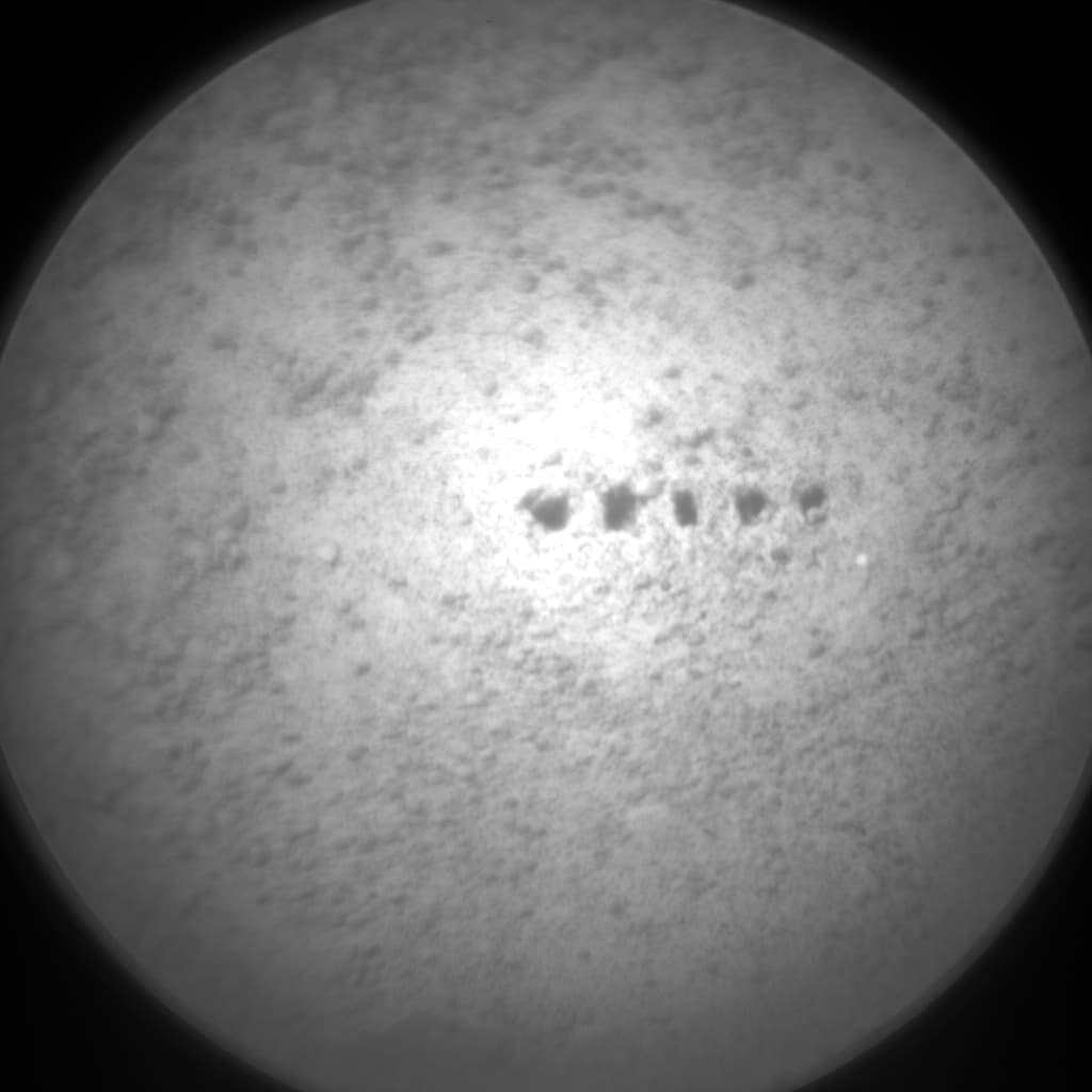 Foto de Marte da câmera CHEMCAM_RMI