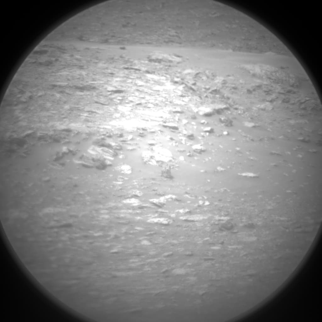 Mars image captured by CHEMCAM_RMI on Curiosity