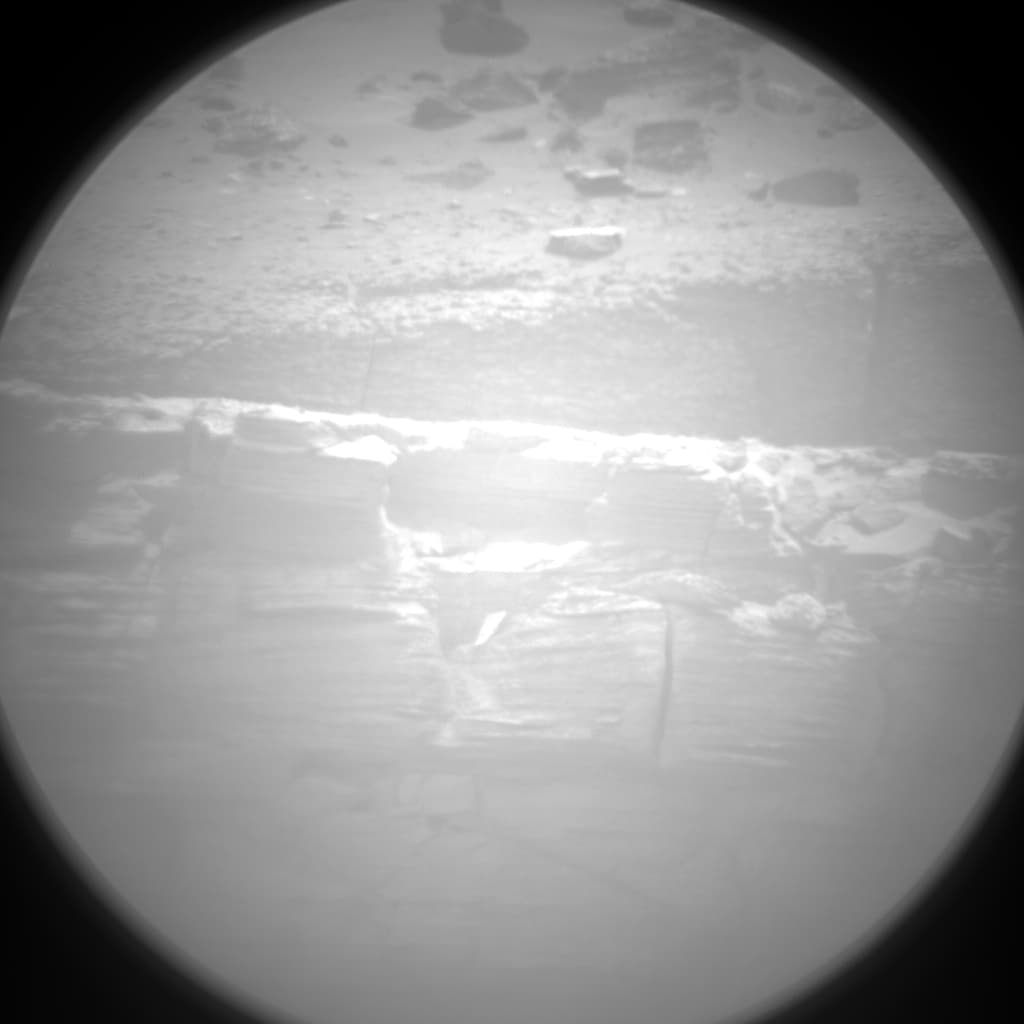 Mars image captured by CHEMCAM_RMI on Curiosity