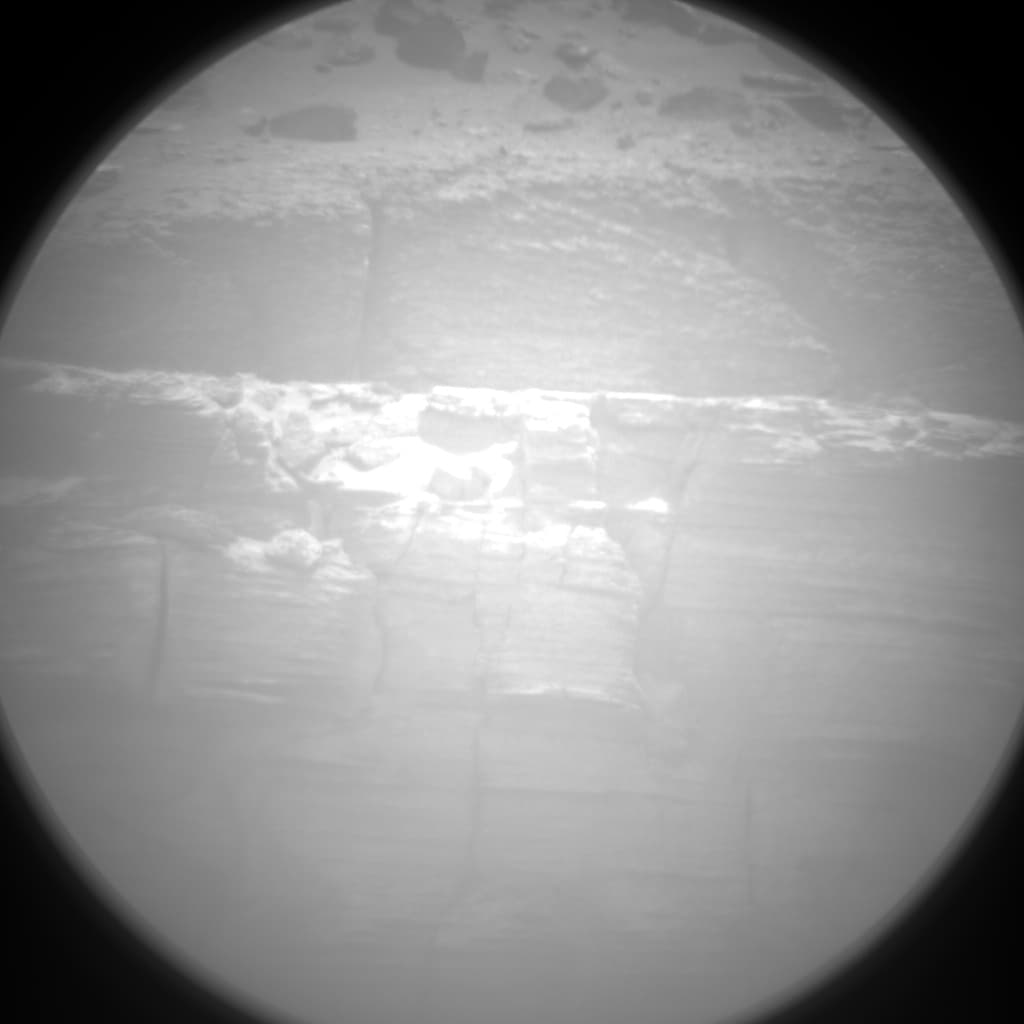 Mars image captured by CHEMCAM_RMI on Curiosity