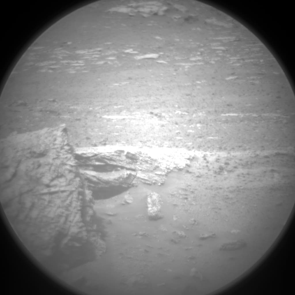 Foto de Marte da câmera CHEMCAM_RMI