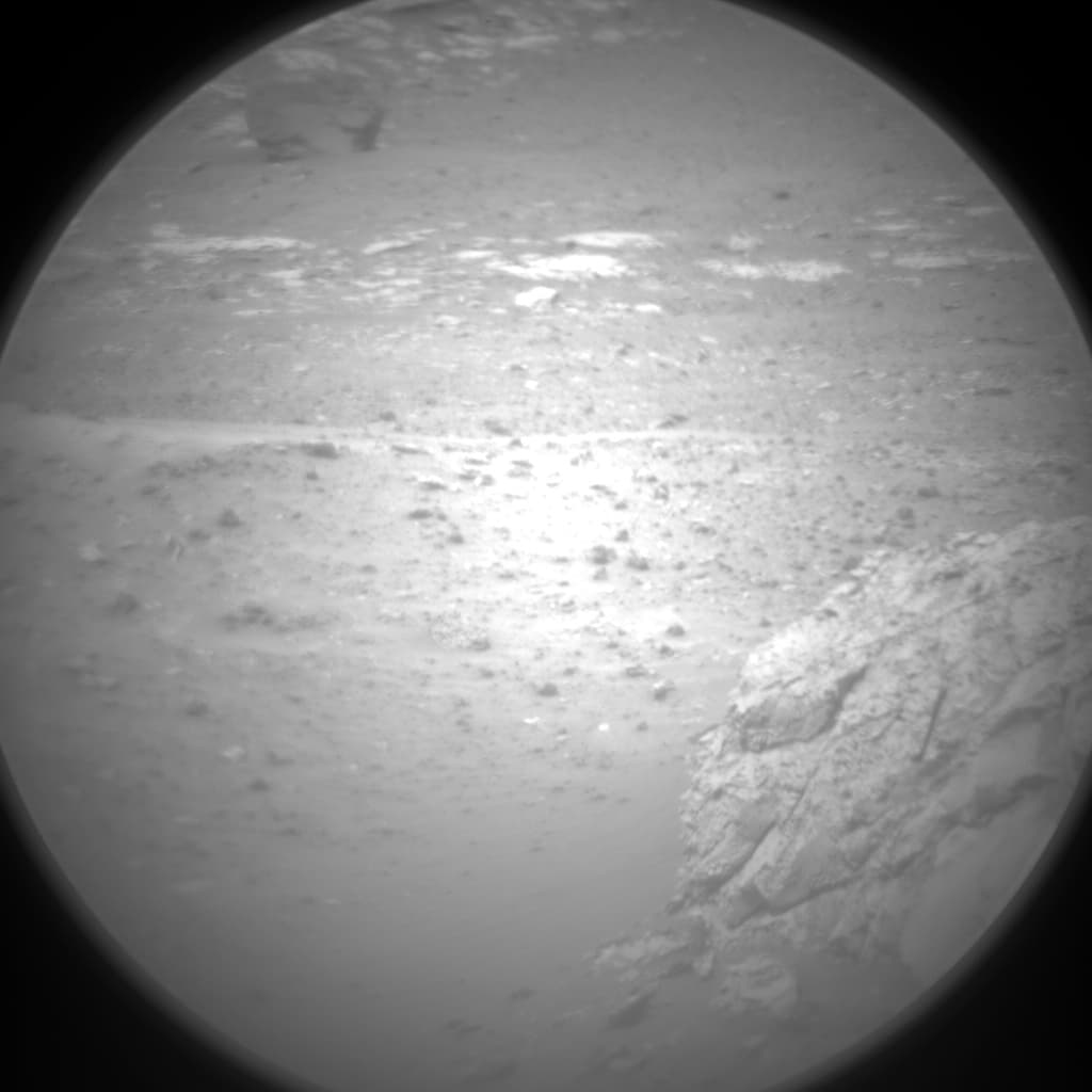Foto de Marte da câmera CHEMCAM_RMI