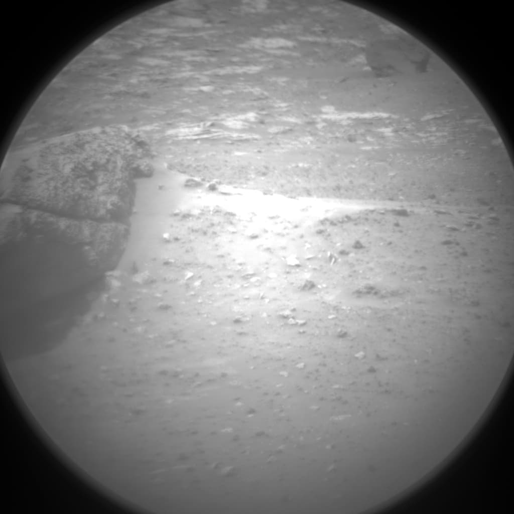 Foto de Marte da câmera CHEMCAM_RMI