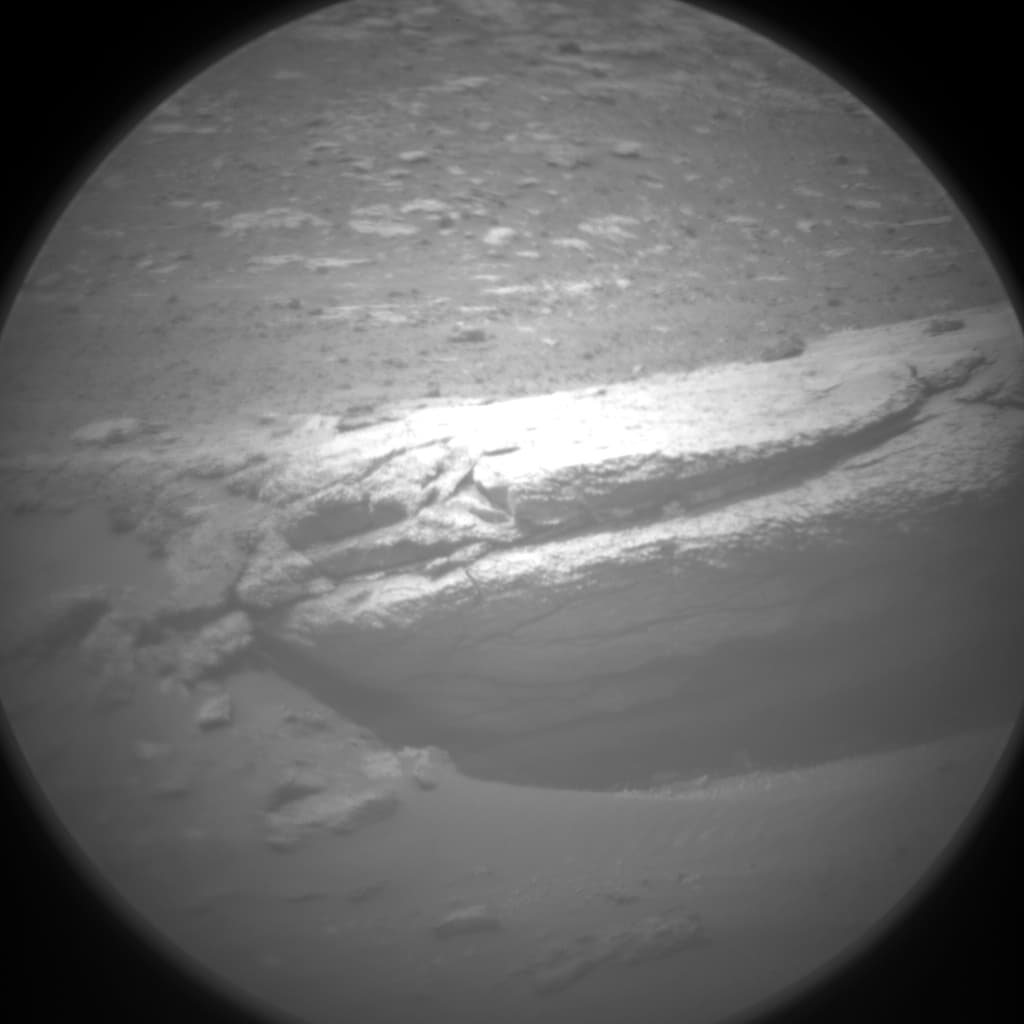 Foto de Marte da câmera CHEMCAM_RMI