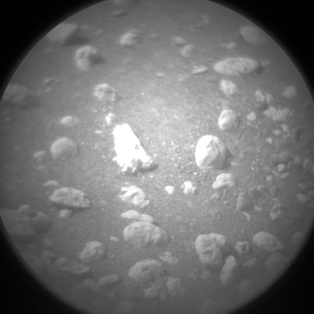 Mars image captured by CHEMCAM_RMI on Curiosity