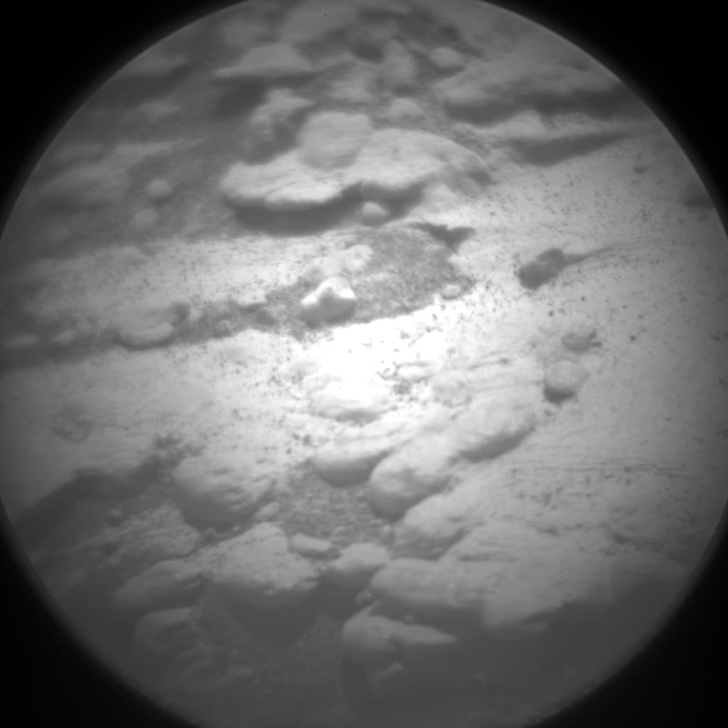 Foto de Marte da câmera CHEMCAM_RMI