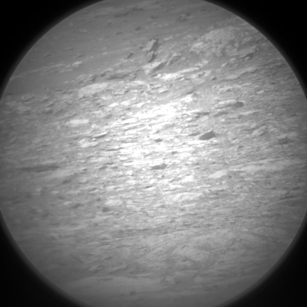 Foto de Marte da câmera CHEMCAM_RMI