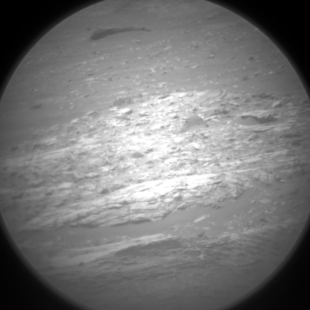 Foto de Marte da câmera CHEMCAM_RMI