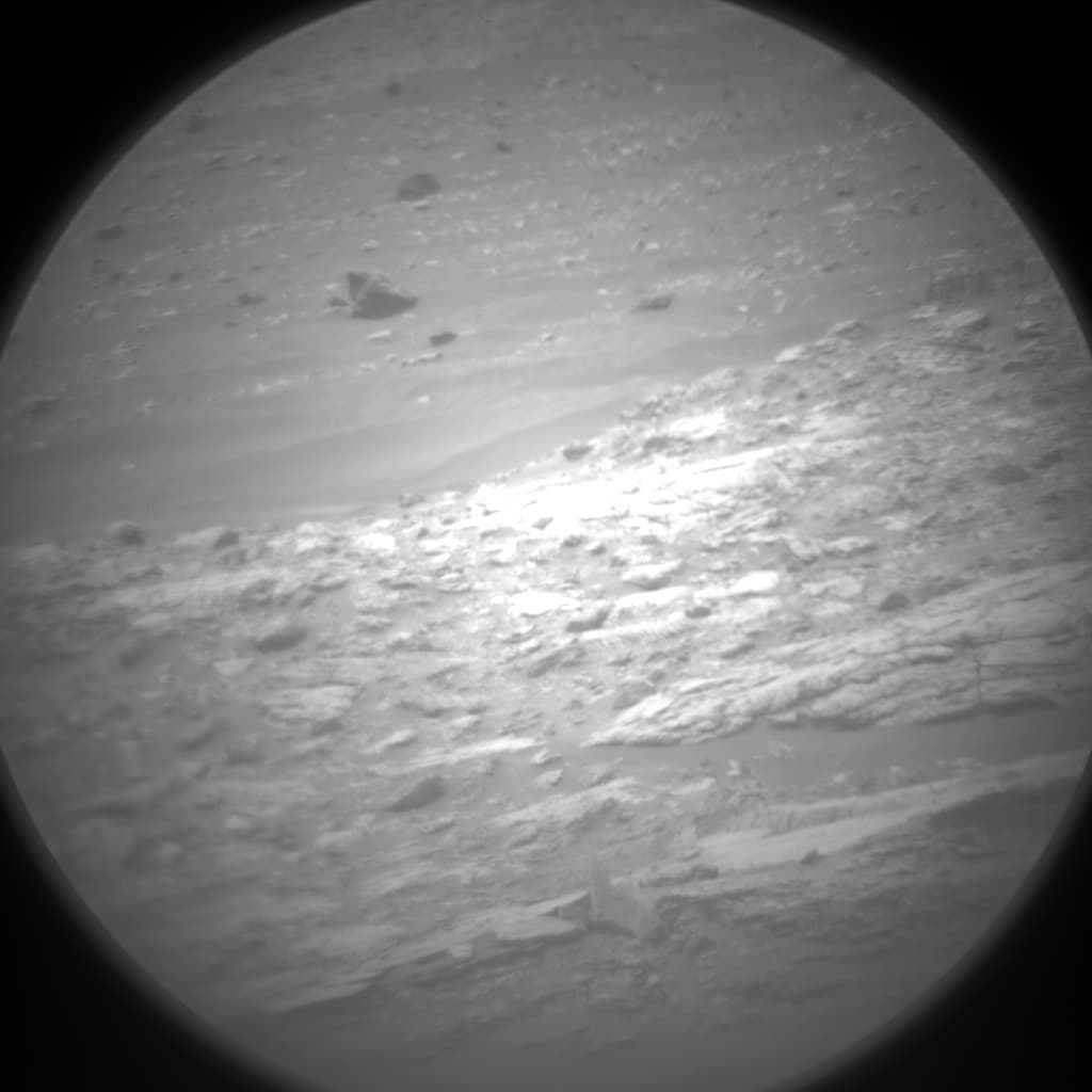 Foto de Marte da câmera CHEMCAM_RMI