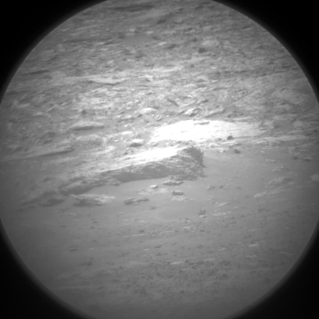 Foto de Marte da câmera CHEMCAM_RMI