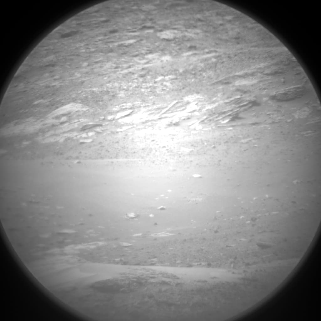 Foto de Marte da câmera CHEMCAM_RMI