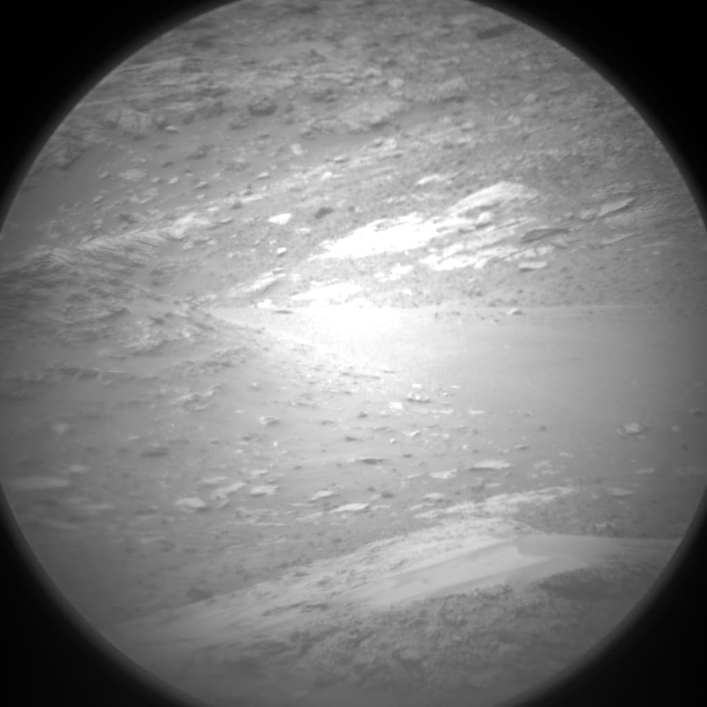 Foto de Marte da câmera CHEMCAM_RMI