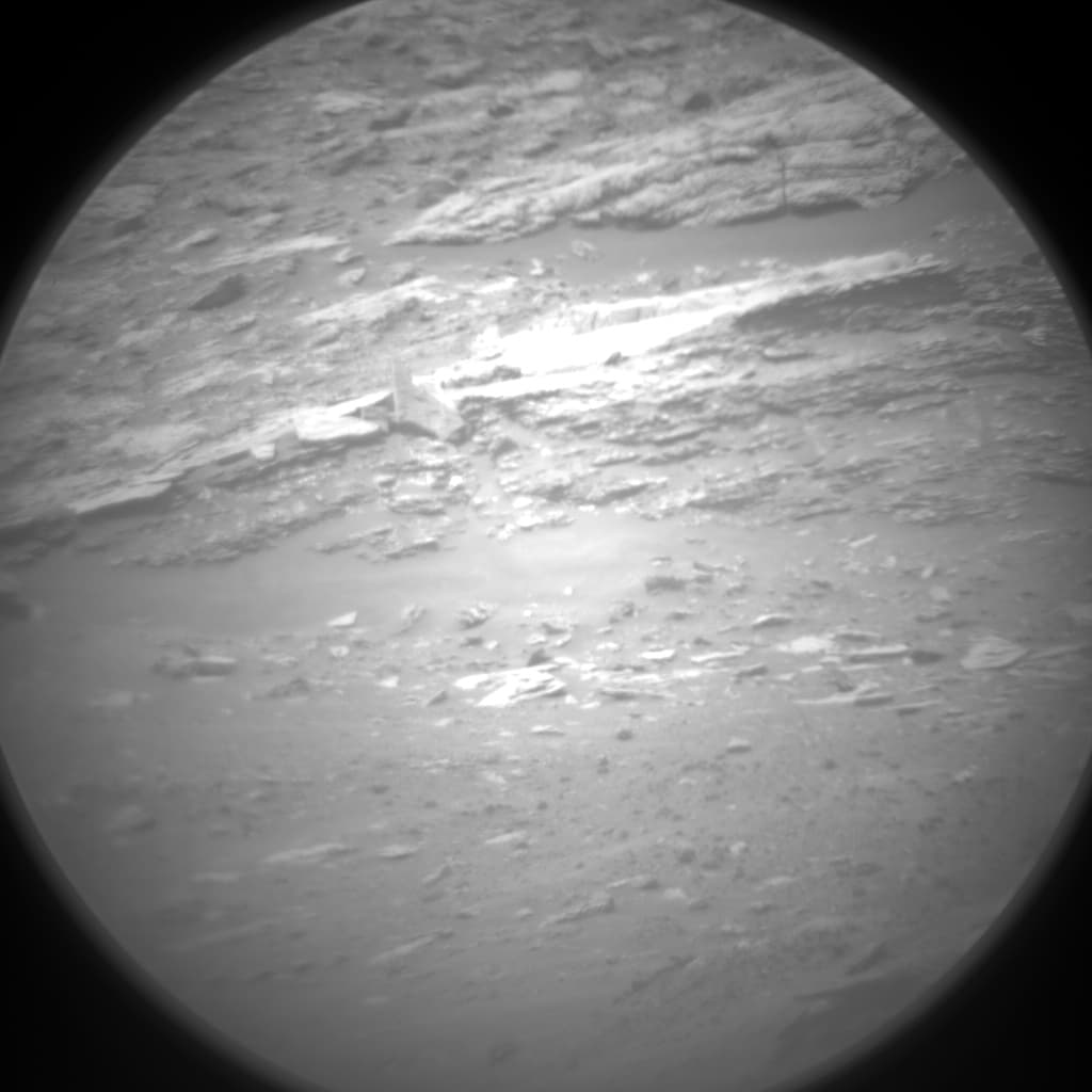 Foto de Marte da câmera CHEMCAM_RMI
