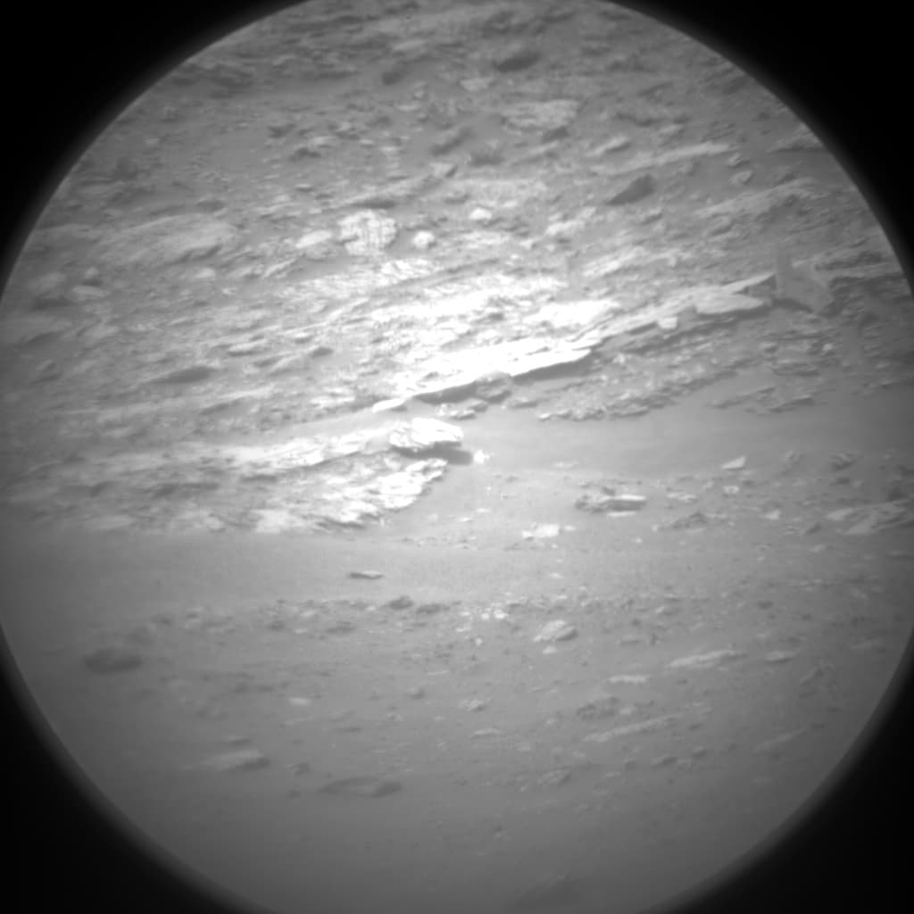 Foto de Marte da câmera CHEMCAM_RMI