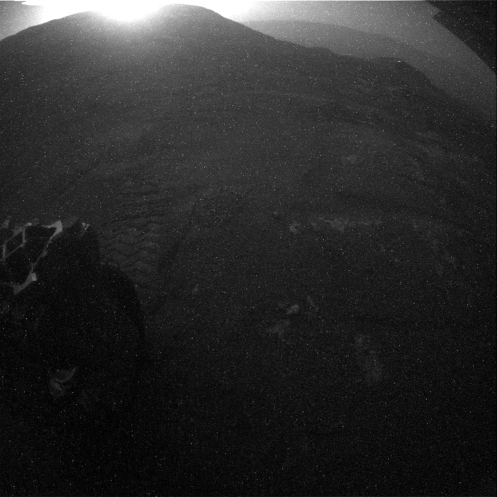 Mars image captured by RHAZ_LEFT_B on Curiosity