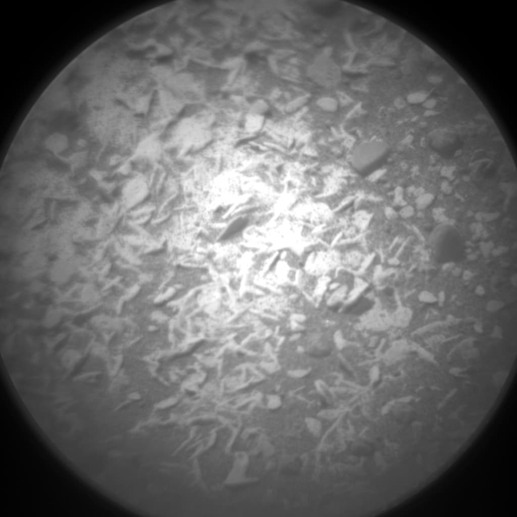 Mars image captured by CHEMCAM_RMI on Curiosity