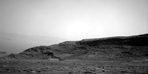 Mars image captured by NAV_RIGHT_B on Curiosity