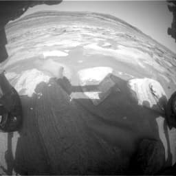 Mars image captured by FHAZ_LEFT_B on Curiosity